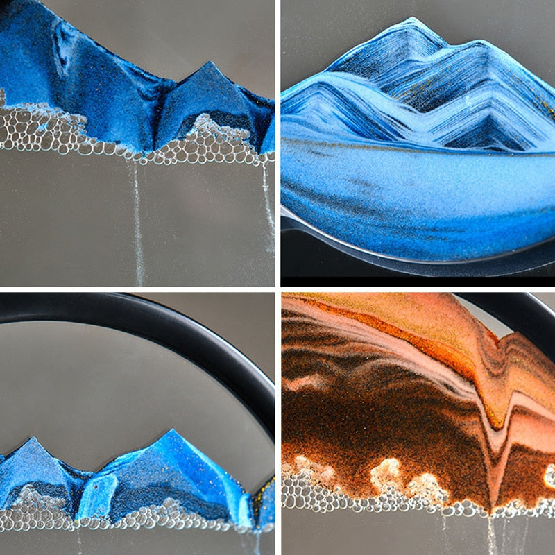3D Moving Sand Art Sandscape