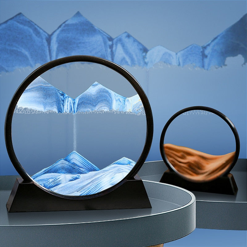 3D Moving Sand Art Sandscape