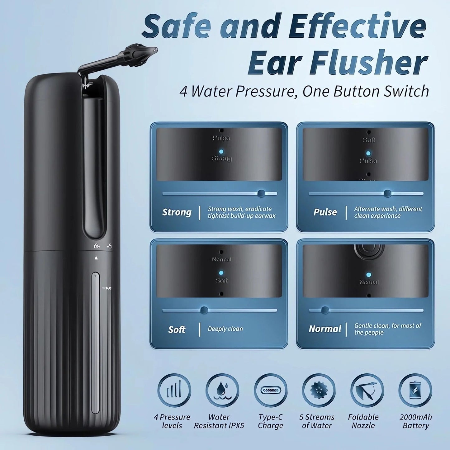 Automatic Electric EarWax Cleaner