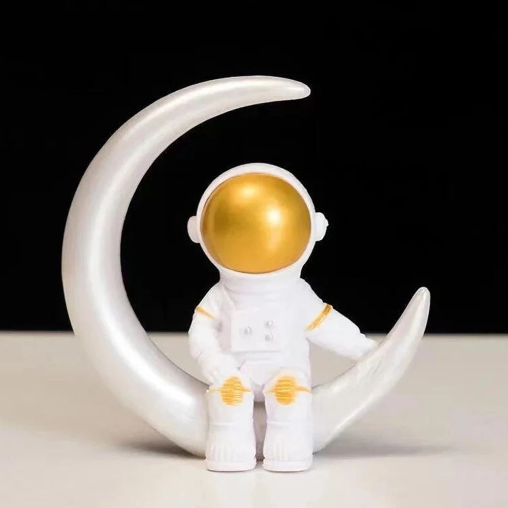 Astronaut Figure Statue Figurine Sculpture