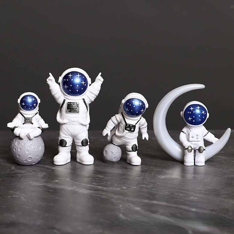 Astronaut Figure Statue Figurine Sculpture