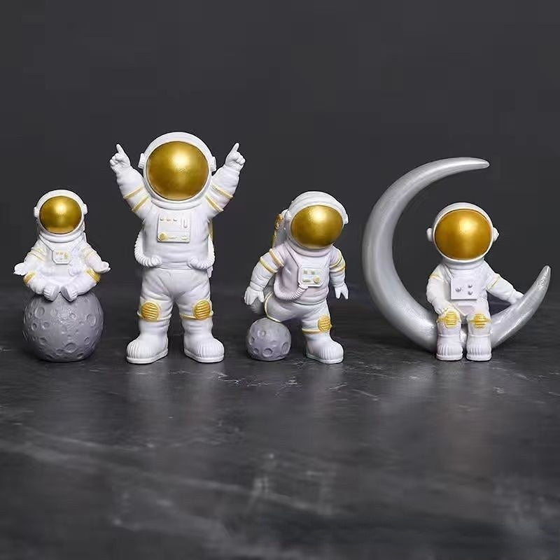 Astronaut Figure Statue Figurine Sculpture
