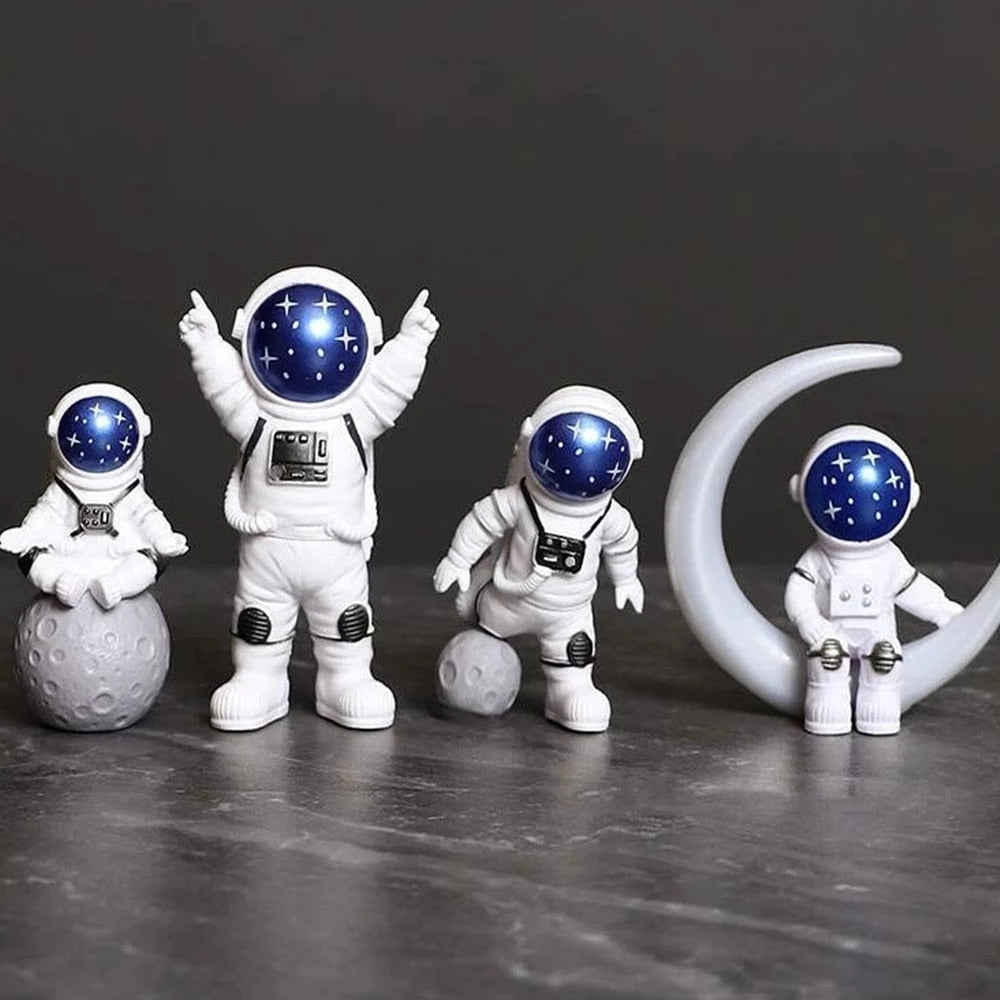 Astronaut Figure Statue Figurine Sculpture