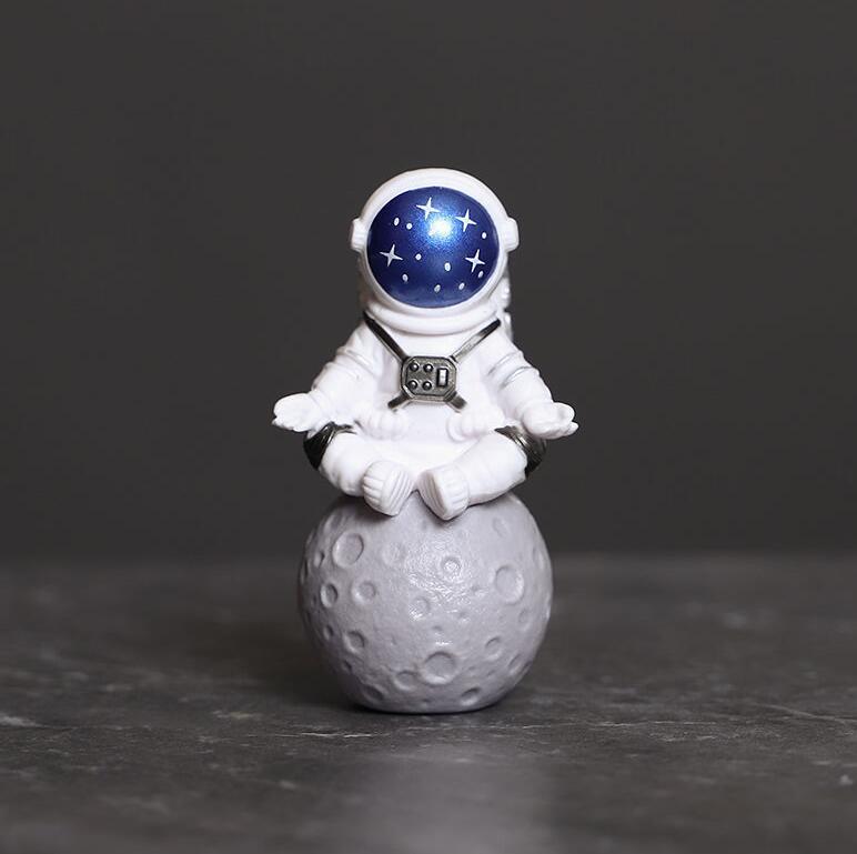 Astronaut Figure Statue Figurine Sculpture