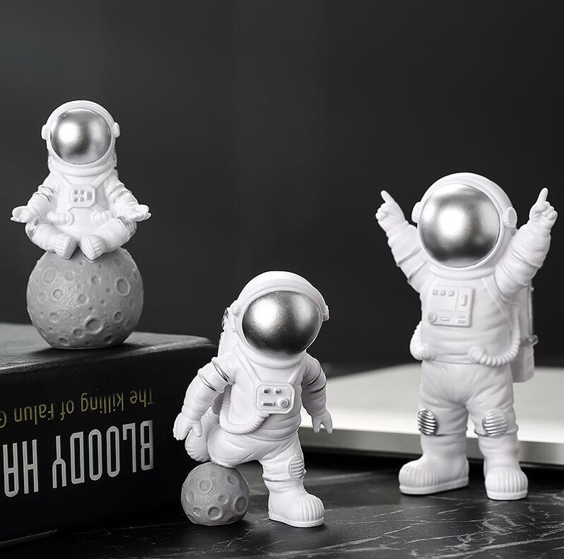 Astronaut Figure Statue Figurine Sculpture