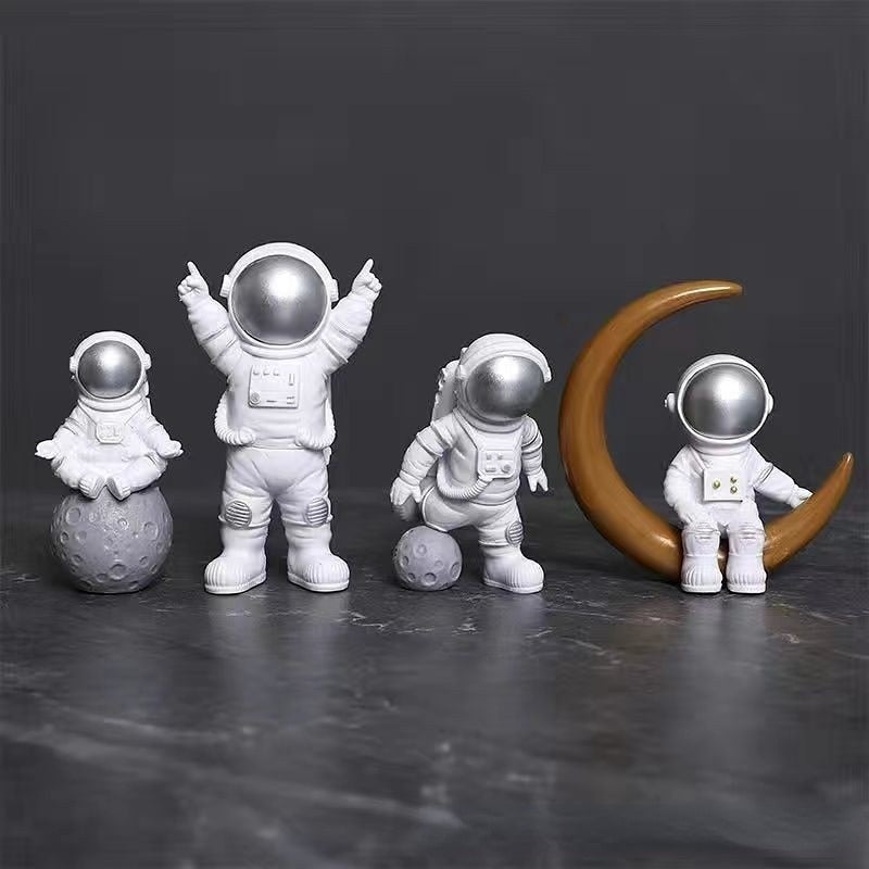 Astronaut Figure Statue Figurine Sculpture