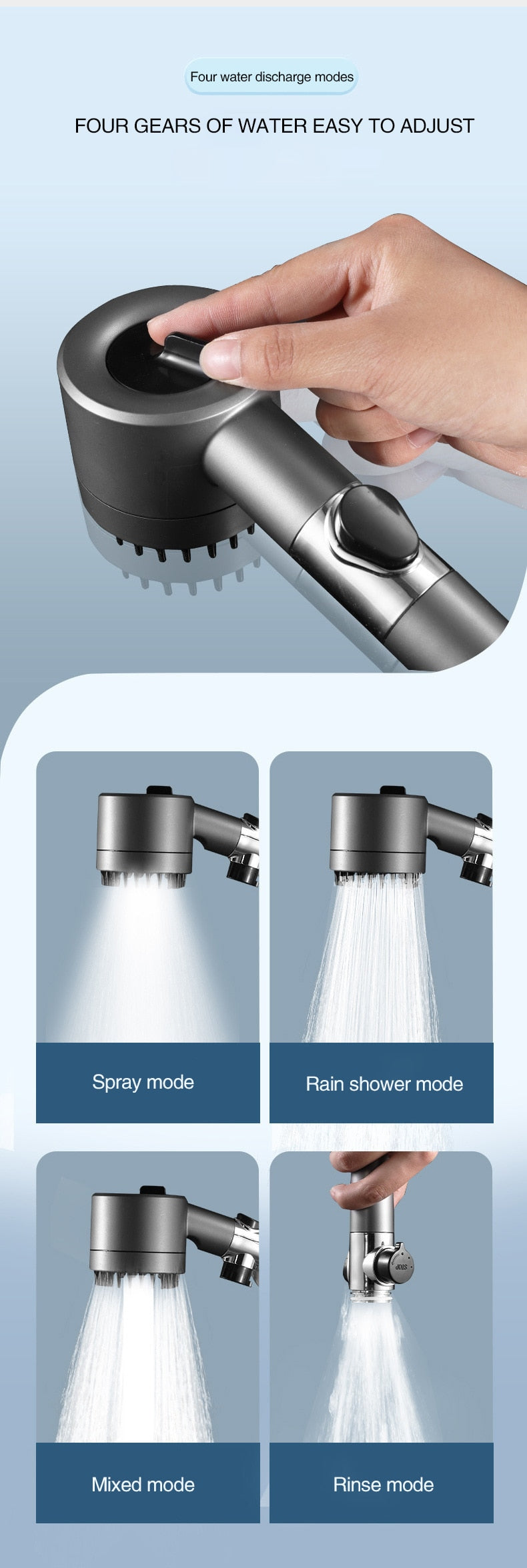 Adjustable Boost Filter Holder with Hose f